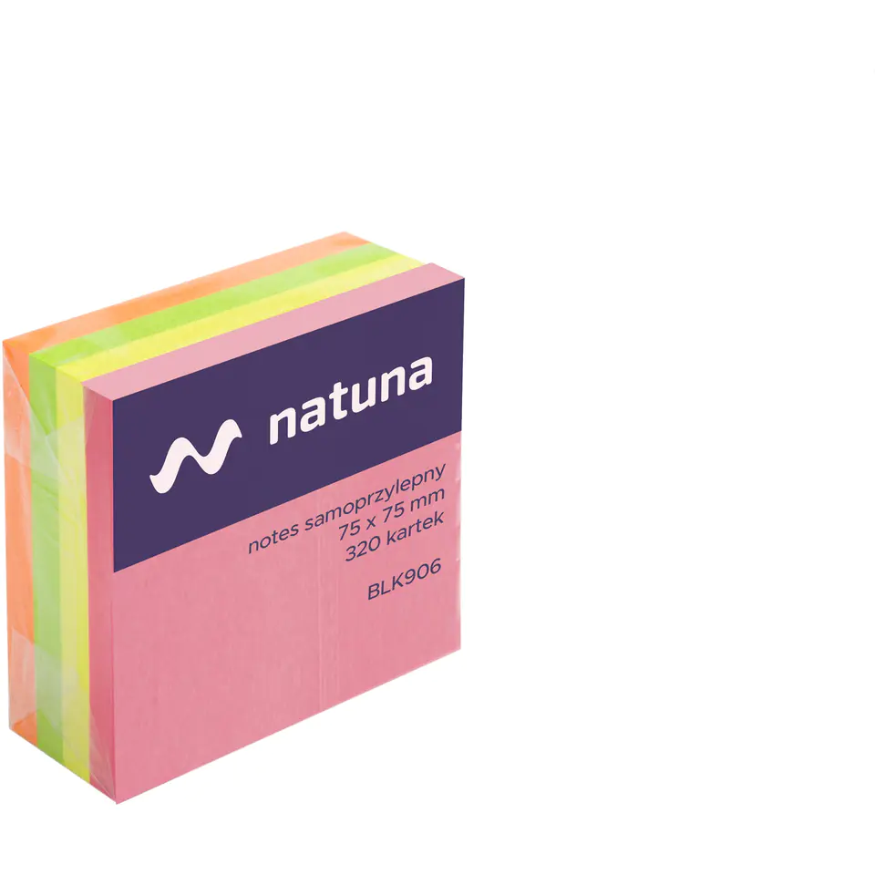 ⁨NATUNA Adhesive Pad 75x75mm 320 sheets intensive (NSKI/D)⁩ at Wasserman.eu