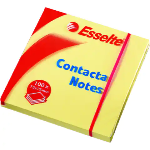 ⁨ESSELTE Adhesive Blocks 75x75mm yellow 100k 83003⁩ at Wasserman.eu