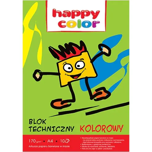 ⁨Blok techniczny A3 170g kolor 3550 3040-09 HAPPY COLOR⁩ w sklepie Wasserman.eu