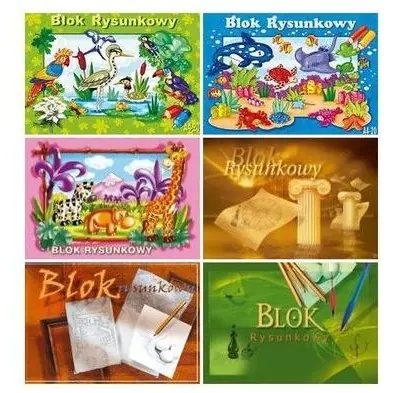⁨Blok rysunkowy A2 20k KRESKA⁩ w sklepie Wasserman.eu