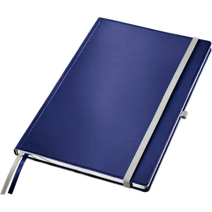 ⁨LEITZ STYLE A4 hard notebook grille blue 44760069⁩ at Wasserman.eu