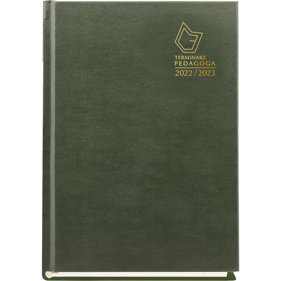 ⁨Terminarz PEDAGOGA 2024/2025 ZIELONY T-150V-Z Michalczyk i Prokop⁩ w sklepie Wasserman.eu