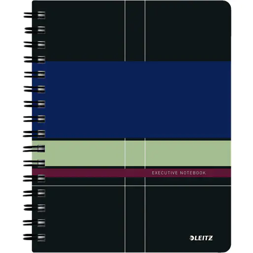 ⁨Wheel notebook EXECUTIVE A5 PP grille 44560000 LEITZ⁩ at Wasserman.eu