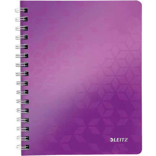 ⁨LEITZ WOW A5 80k PP grille purple 46410062⁩ at Wasserman.eu