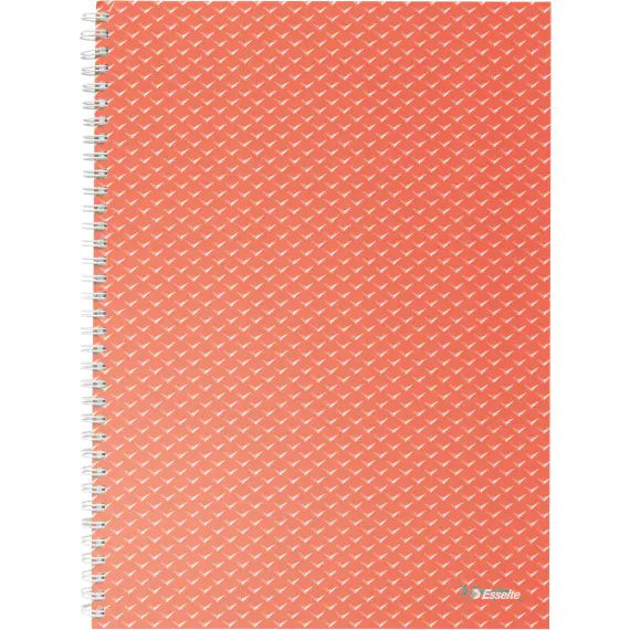 ⁨Kołonotatnik Colour`Breeze A4 w kratkę koralowy 628478 ESSELTE⁩ w sklepie Wasserman.eu