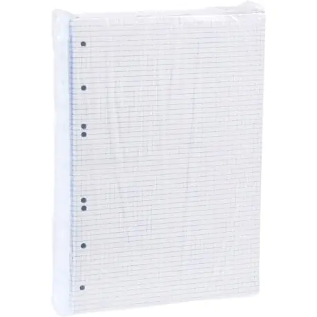 ⁨A4 binder insert white grid 50 sheets GIMAR⁩ at Wasserman.eu