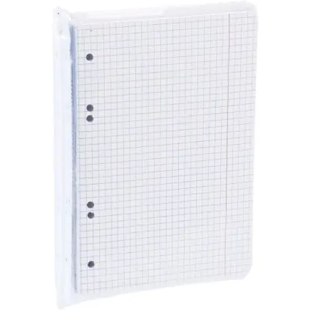 ⁨Insert for binder A5 white grid 50 sheets. GIMAR⁩ at Wasserman.eu