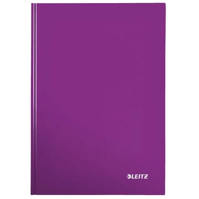 ⁨LEITZ WOW A4 notebook 80mm soft cover purple 46261162⁩ at Wasserman.eu