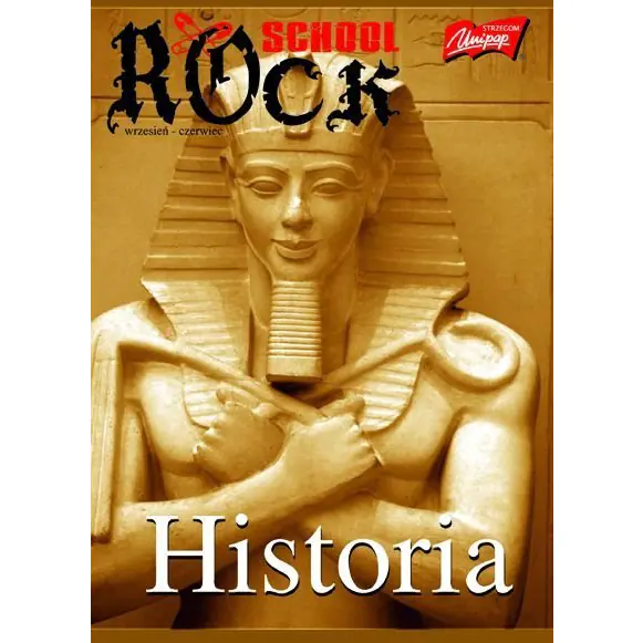 ⁨Zeszyt A5 60k kratka HISTORIA laminowany UNIPAP⁩ w sklepie Wasserman.eu