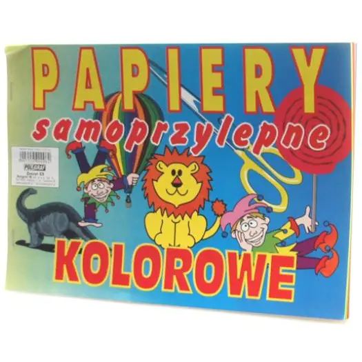 ⁨Zeszyt papierów kolorowych samoprzylepnych C5 POLIGRAF⁩ w sklepie Wasserman.eu