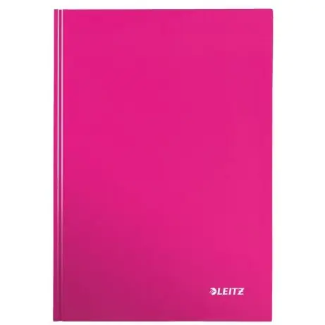 ⁨Brulion A5 80k kratka różowy 46281123 LEITZ WOW⁩ w sklepie Wasserman.eu
