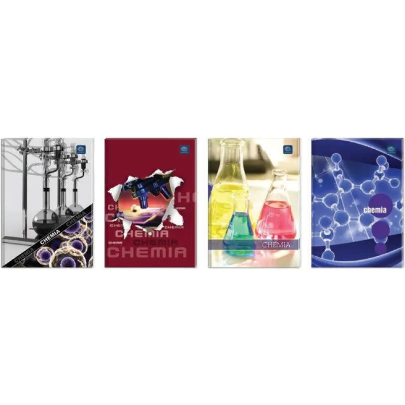 ⁨Brulion A5 80 sheets grille CHEMISTRY INTERDRUK⁩ at Wasserman.eu