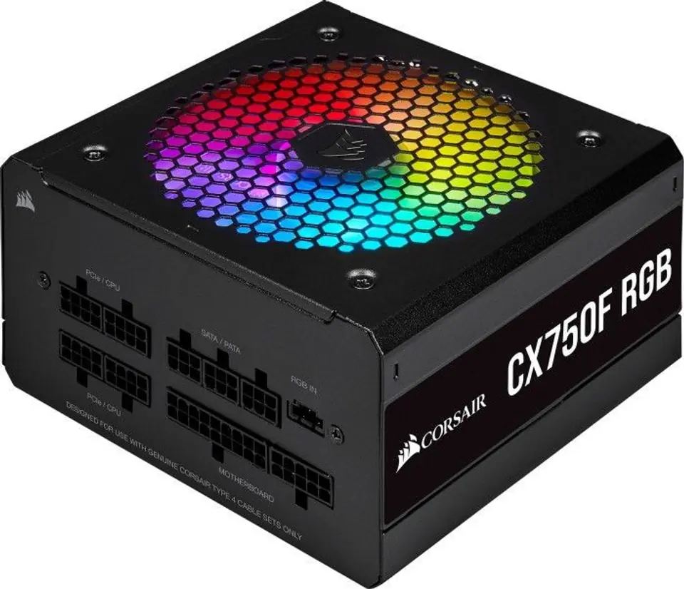 CORSAIR CX750F RGB 750W 80+ BRONZE F.MODULAR EU at Wasserman.eu