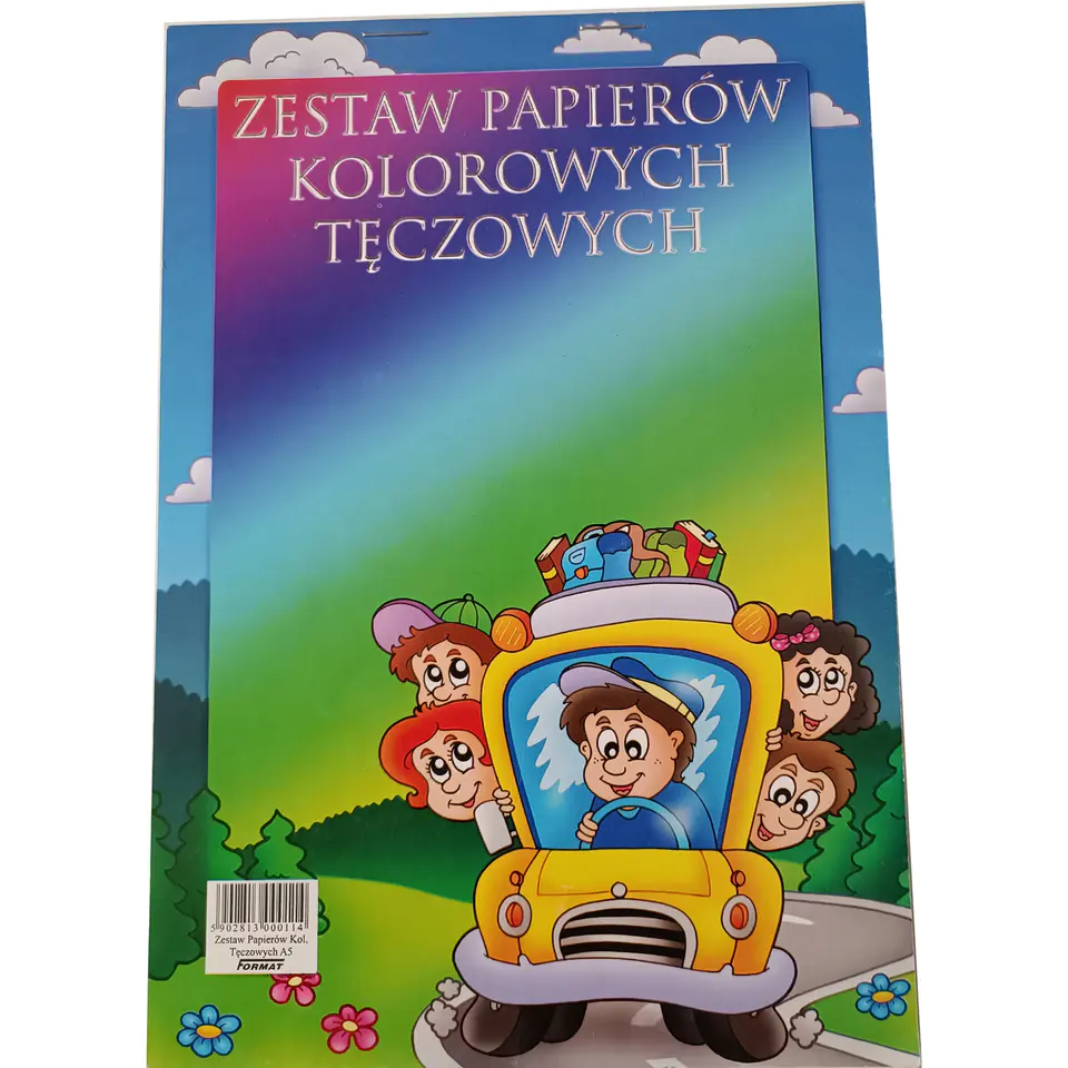 ⁨Notebook: pap.kol.RAINBOW A5 8ark. 000121⁩ at Wasserman.eu