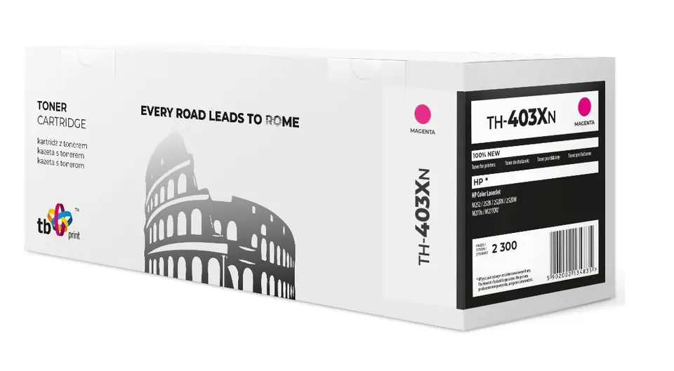 ⁨Toner for HP CLJ M252/ 277 TH-403XN 100% new magenta⁩ at Wasserman.eu
