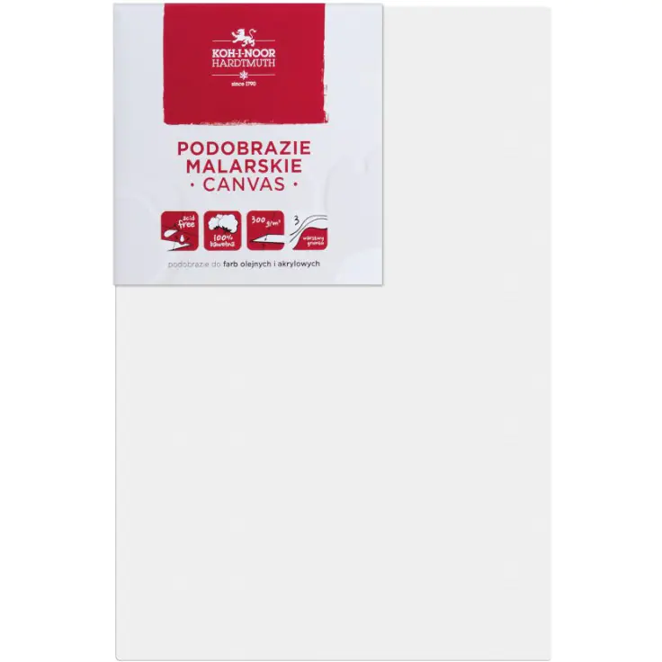 ⁨Podobrazie bawełniane 20x30 BA2030 KOH-I-NOOR⁩ w sklepie Wasserman.eu