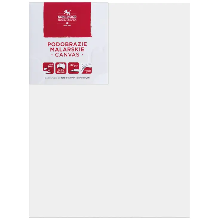 ⁨Podobrazie bawełniane 30x40 POD-BA3040 KOH-I-NOOR⁩ w sklepie Wasserman.eu