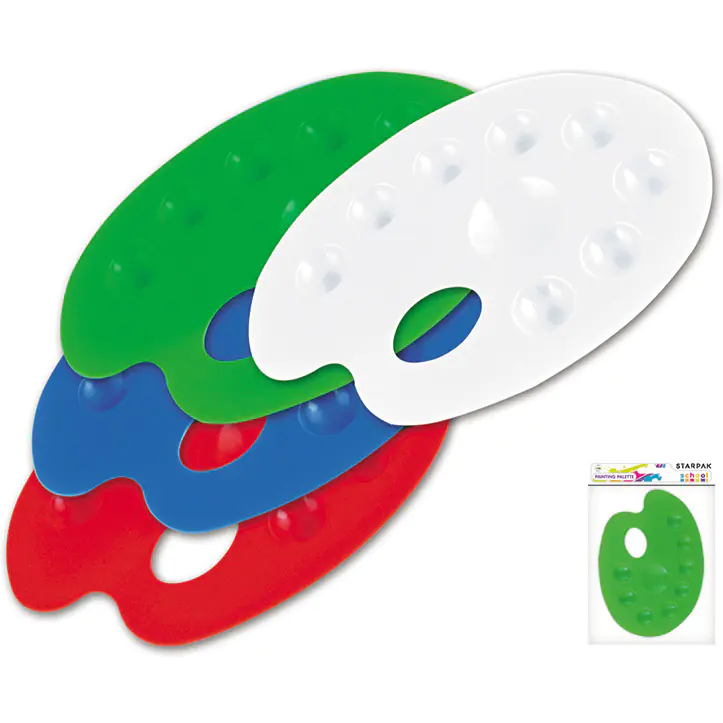⁨Paint palette oval STK mix 236218⁩ at Wasserman.eu