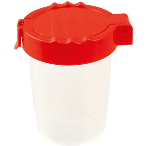 ⁨Closed water container red KF005-C TETIS⁩ at Wasserman.eu