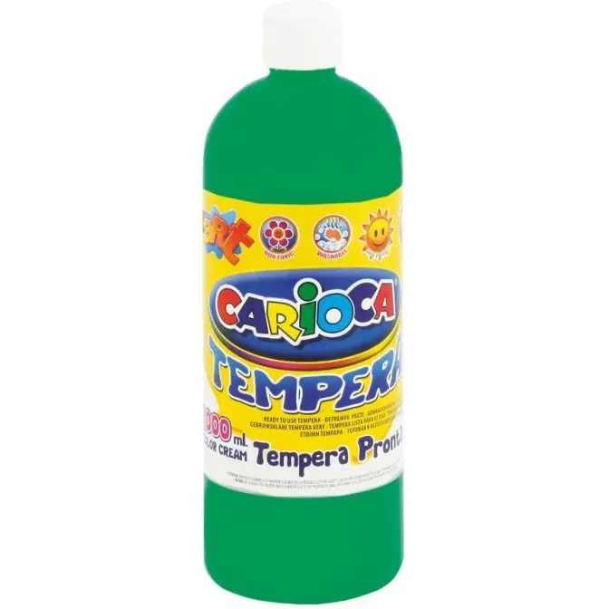 ⁨Paint CARIOCA TEMPERA 1000ml green (ko03/12) 170-1450⁩ at Wasserman.eu