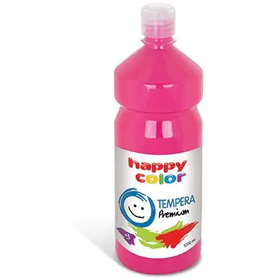 ⁨Farba TEMPERA Premium 1000ml magenta HAPPY COLOR 3310 1000-22⁩ w sklepie Wasserman.eu