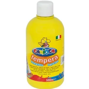 ⁨Paint TEMPERA yellow CARIOCA 500ml 170-2366⁩ at Wasserman.eu