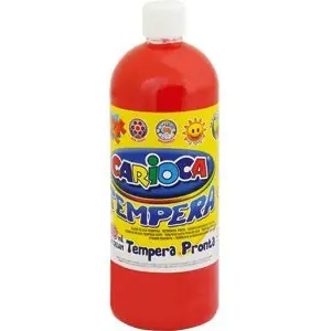 ⁨Paint CARIOCA TEMPERA 1000ml red (ko03/08) 170-1444⁩ at Wasserman.eu