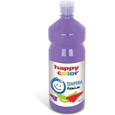 ⁨Farba TEMPERA Premium 1000ml lawendowa HAPPY COLOR 3310 1000-62⁩ w sklepie Wasserman.eu