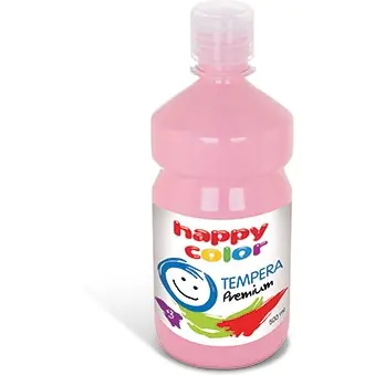 ⁨Farba TEMPERA Premium 500ml różowa HAPPY COLOR HA 3310 0500-20⁩ w sklepie Wasserman.eu