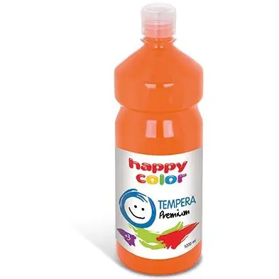 ⁨Paint TEMPERA Premium 1000ml orange HAPPY COLOR 3310 1000-42⁩ at Wasserman.eu