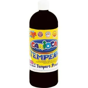 ⁨Farba CARIOCA TEMPERA 1000ml czarna 170-1443⁩ w sklepie Wasserman.eu