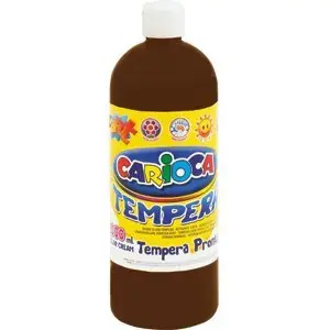 ⁨Farba CARIOCA TEMPERA 1000ml brązowa 170-1441⁩ w sklepie Wasserman.eu