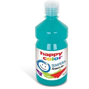 ⁨Paint TEMPERA Premium 500ml turquoise HAPPY COLOR HA 3310 0500-39⁩ at Wasserman.eu