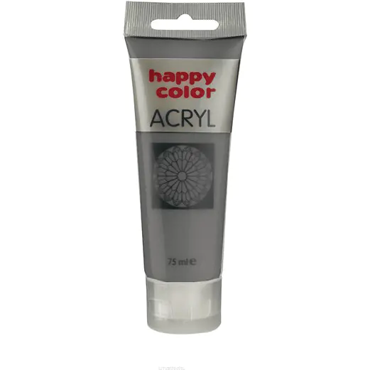 ⁨Acrylic paint 75ml dark grey,reddish HA 7370 0075-852 Happy Color⁩ at Wasserman.eu