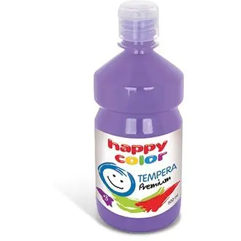 ⁨Farba TEMPERA Premium 500ml lawendowa HAPPY COLOR HA 3310 0500-62⁩ w sklepie Wasserman.eu