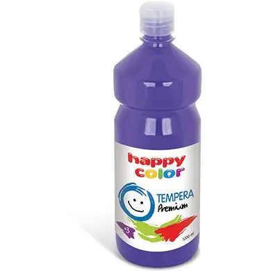 ⁨Paint TEMPERA Premium 1000ml purple HAPPY COLOR 3310 1000-61⁩ at Wasserman.eu