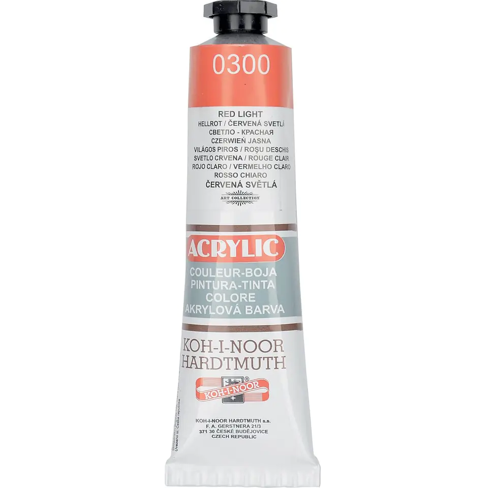 ⁨Acrylic paint 162714 red 0300 40ml. KOH⁩ at Wasserman.eu