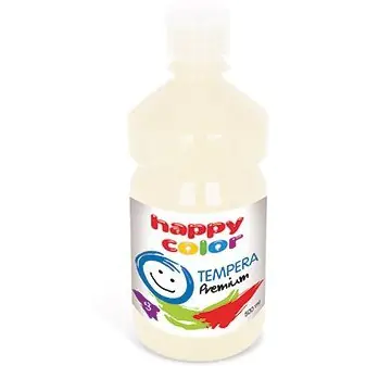 ⁨Paint TEMPERA Premium 500ml white HAPPY COLOR HA 3310 0500-0⁩ at Wasserman.eu