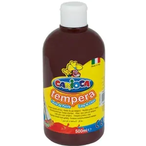 ⁨Paint TEMPERA brown CARIOCA 500ml 170-2355⁩ at Wasserman.eu