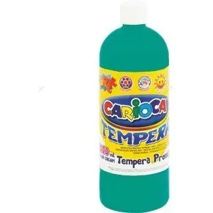 ⁨Farba CARIOCA TEMPERA 1000ml zielony morski (ko03/14) 170-1451⁩ w sklepie Wasserman.eu