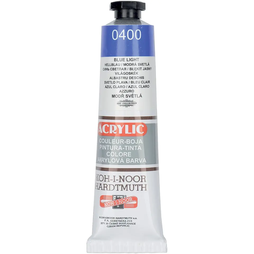 ⁨Acrylic paint 162716 blue 0400 40ml. KOH-I-NOOR⁩ at Wasserman.eu