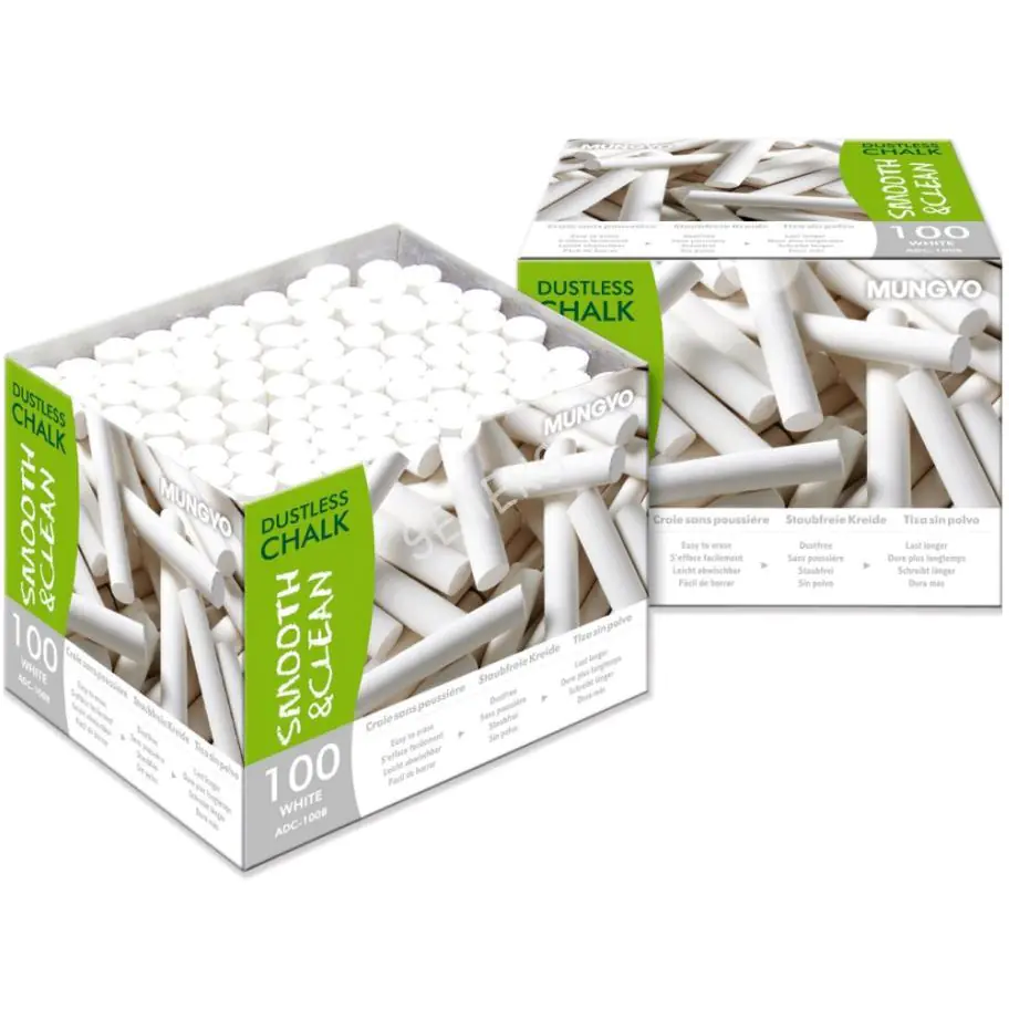 ⁨Dust-free white chalk (100) MUNGYO TT6283⁩ at Wasserman.eu