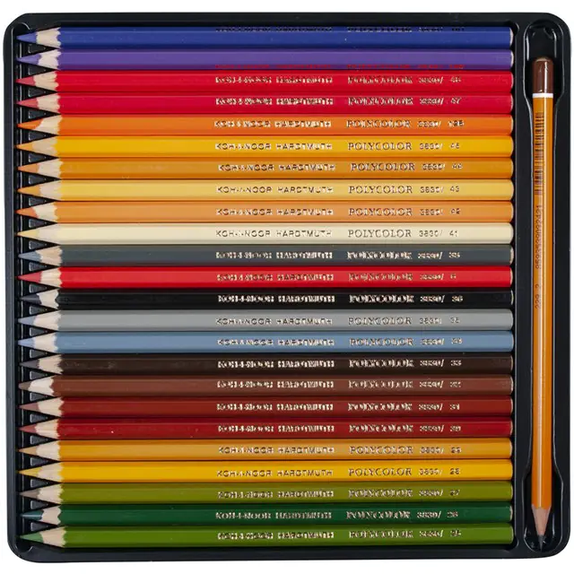 ⁨Crayons POLYCOLOR 72 colors 3837 KOH-I-NOOR⁩ at Wasserman.eu