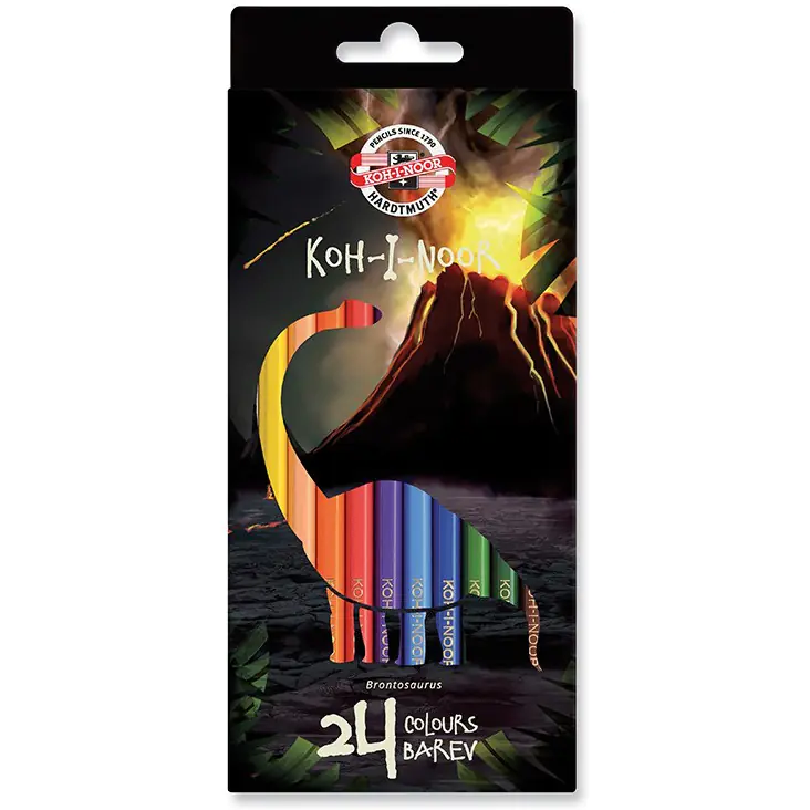 ⁨Crayons DINO 24 col. 3594 KOH-I-NOOR⁩ at Wasserman.eu