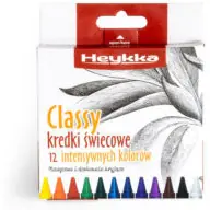 ⁨Classy Candle Crayons 12pcs. HEYKKA (610101)⁩ at Wasserman.eu