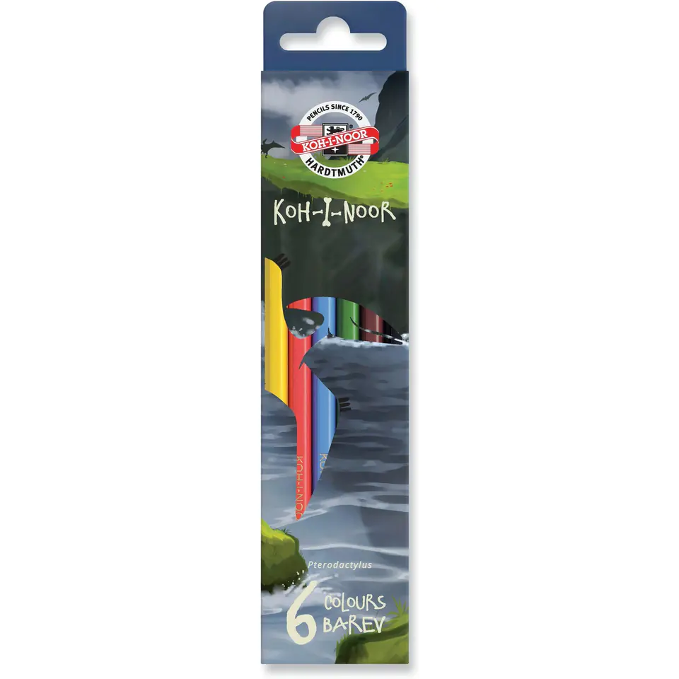 ⁨Crayons 6 colors Mole 3651 KOH-I-NOOR⁩ at Wasserman.eu
