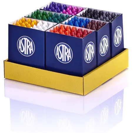 ⁨Wax crayon set 12 colors x 12 pieces - 144pcs 316111004 ASTRA⁩ at Wasserman.eu