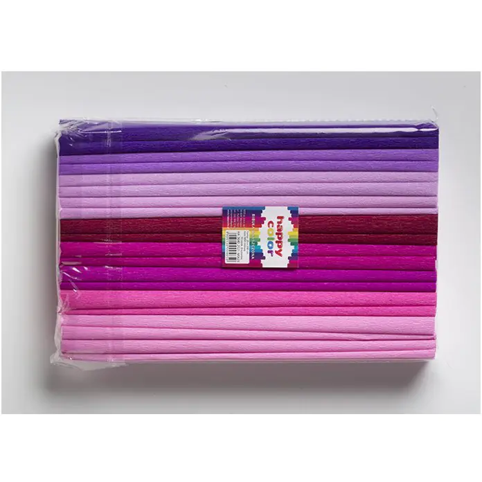 ⁨Blotting paper 25x200cm mix pink (10pcs) 8kol 2521-MIX23 HAPPY COLOR⁩ at Wasserman.eu