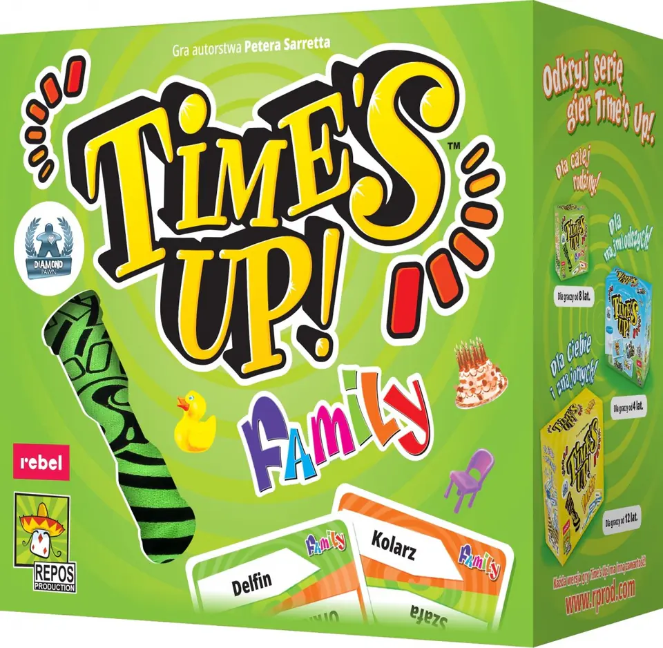 ⁨Time's Up! - Family 2020 gra REBEL⁩ at Wasserman.eu