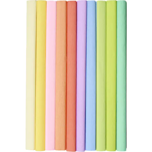 ⁨Bibuła marszczona CREATINIO 50X200 mix pastelowy 400153932 TOP 2000⁩ w sklepie Wasserman.eu